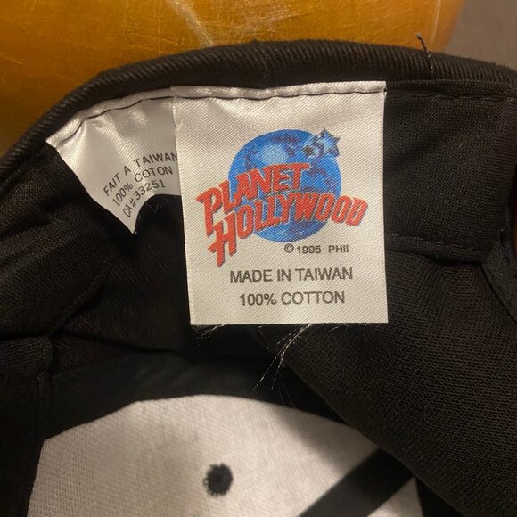 VINTAGE PLANET HOLLYWOOD VANCOUVER EMBROIDERED CAP HAT - Picture 7 of 10